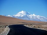 43 Gurla Mandhata From Final Few KM Of Road Before Seeing Mount Kailash Gurla Mandhata (7728m) comes into view as we drive from Gung Gyu Tso Lake the final km to the first view of Mount Kailash.